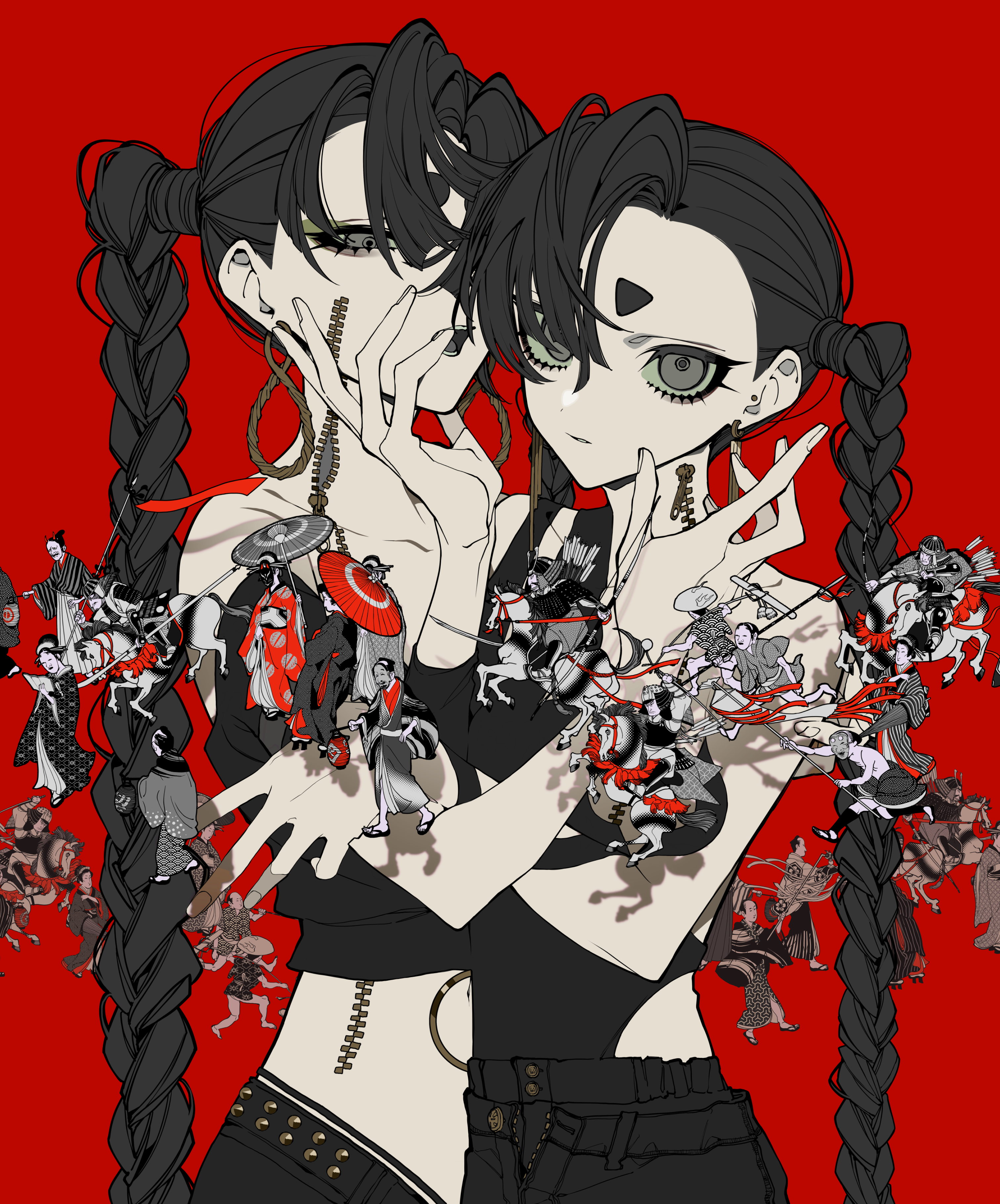 望月けい個展「俗世」